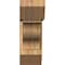 Ekena Millwork Funston Slat Rough Sawn Bracket w/ Offset Brace, Western Red Cedar, 8"W x 22"D x 22"H BKT0806X22X22FST06RWR - alternate 2